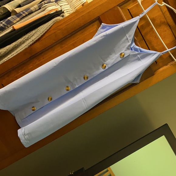 ChaseSecret dress. Above the knee; sky blue color. - Picture 2 of 3